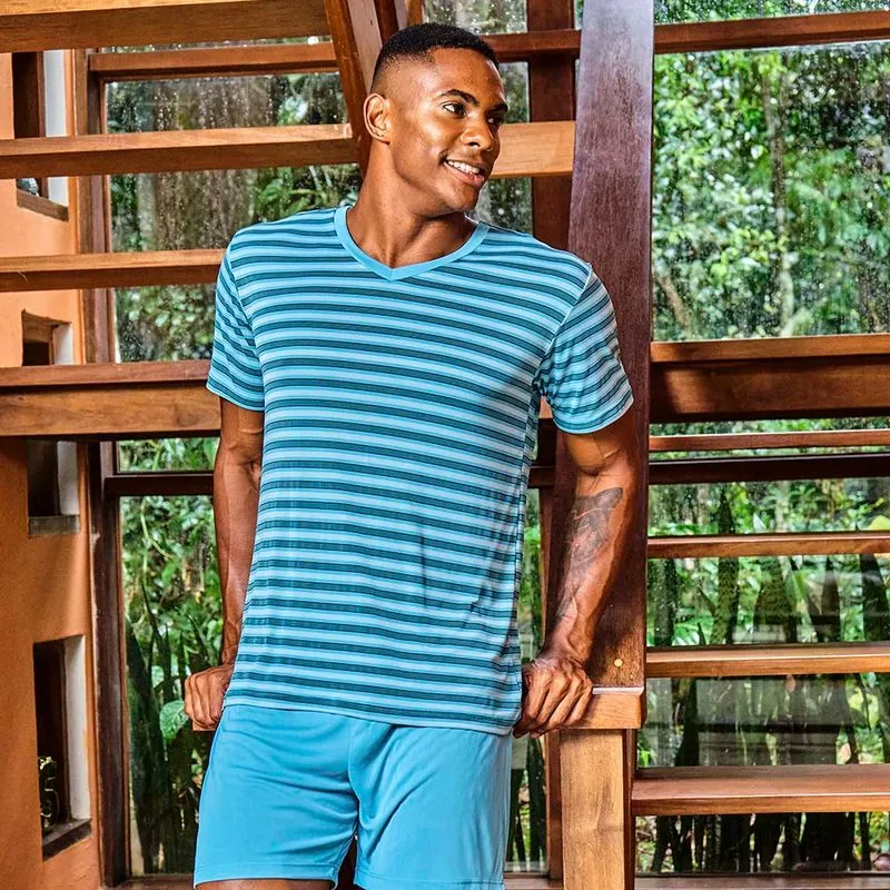 Pijama Liganete Masc 258016 - List Vd Paradiso P P