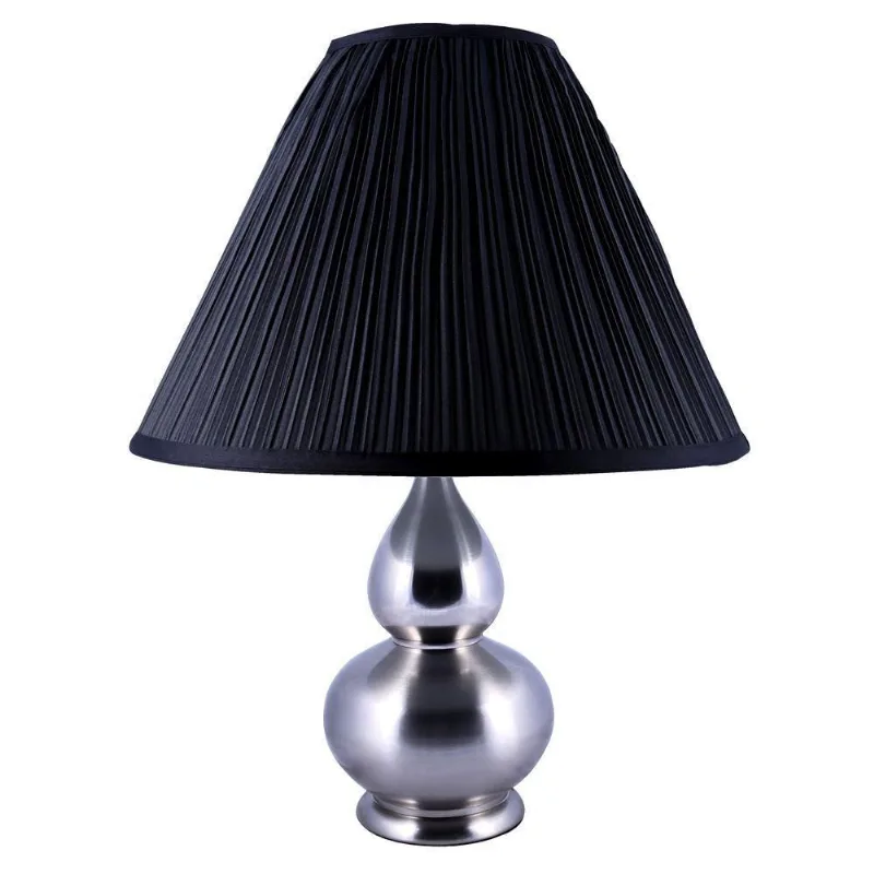 Abajur Charlot E-27 Max 60w Cupula Preta Home Line Bivolt Bivolt
