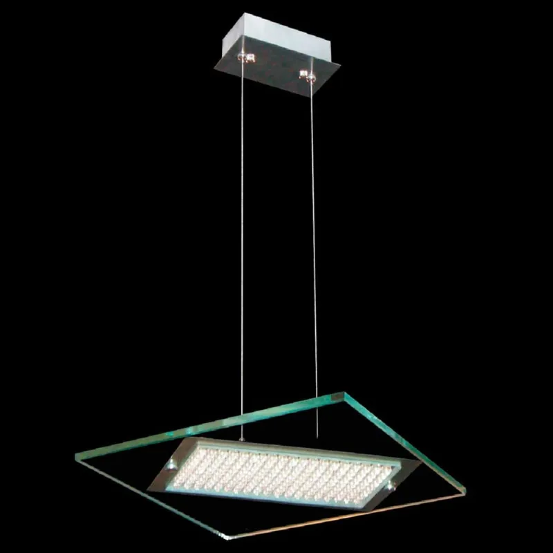Pendente Led Quadrado 43cm 255 Leds
