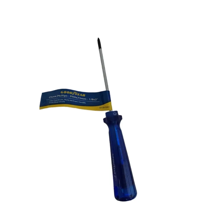 Chave Phillips Cromo-Vanadium c/Ima 1/8 x 3 Goodyear