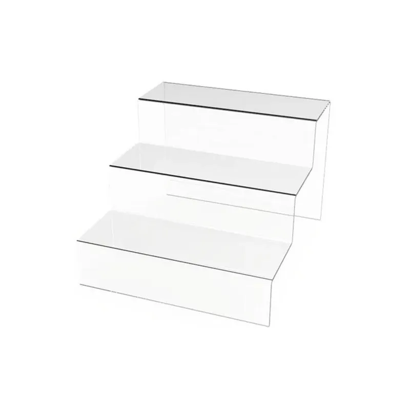 Suporte Para Calçados Tênis Sandálias Acrílico 3 Degraus