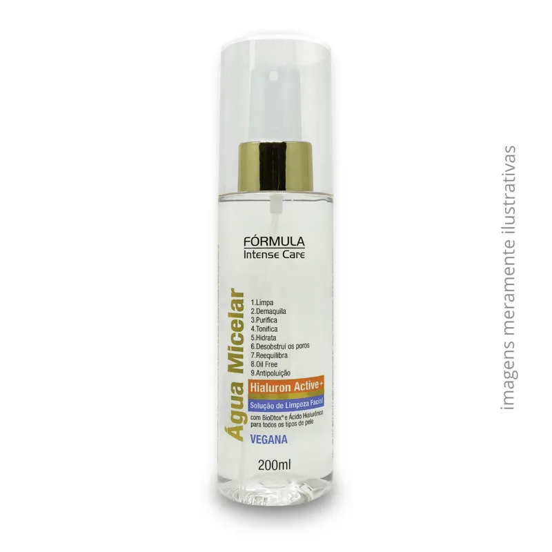 Água Micelar Hialuron Active+ | Fórmula Intense Care