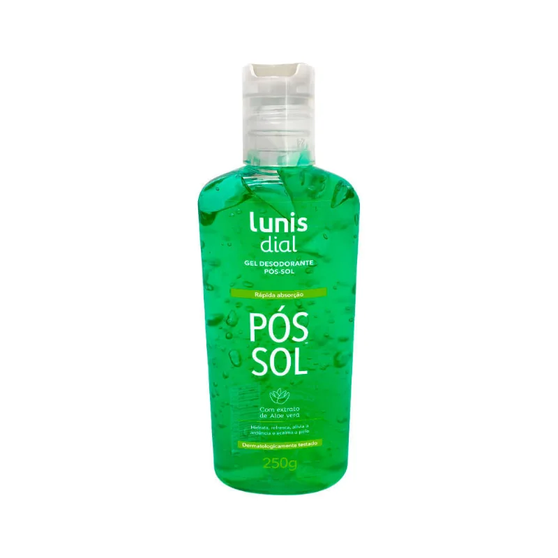 Pós Sol Lunis Dial Gel 250 Gramas Pos Sol Lunis Dial Gel 250 Gramas