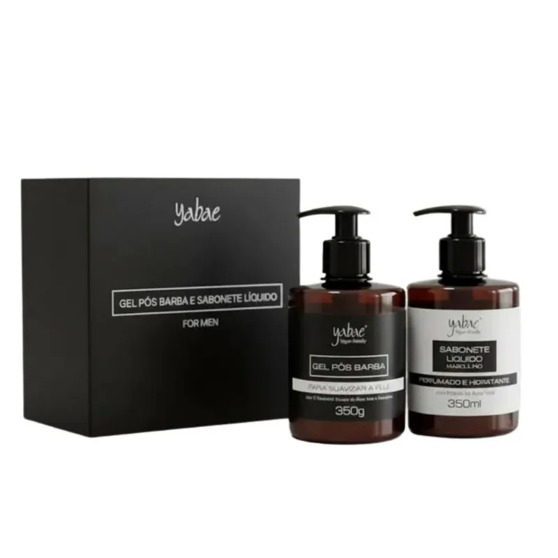 Kit For Men - Sabonete Líquido + Gel Pós Barba For Men - Yabae