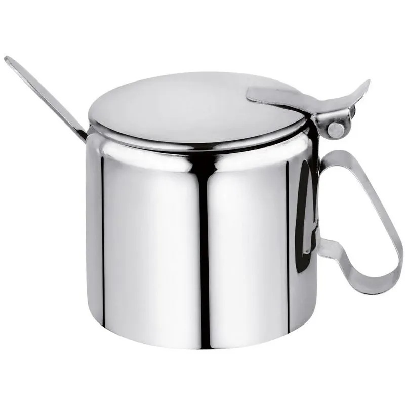 Acucareiro com Colher Aco Inox