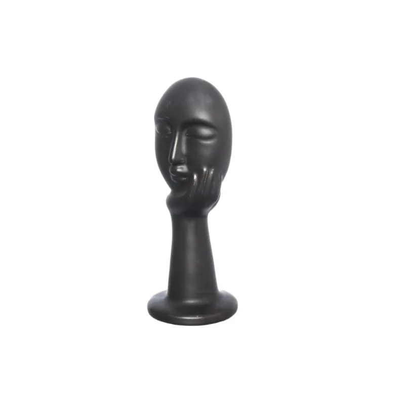 Figura Rosto Mão Preta 160Mm