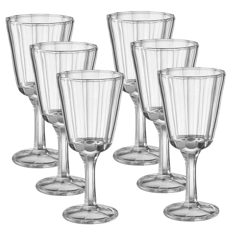 Conjunto Cintra 6 Taças De 200ml Para Água Ou Vinho Hauskraft