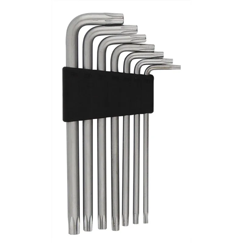 Chave Torx Longa S Furo 7 Peças Western