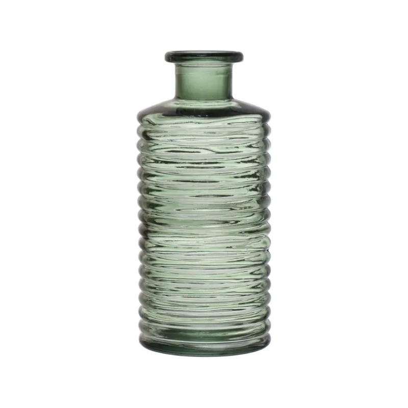 Vaso De Vidro Ivy Hauskraft 21Cm Verde