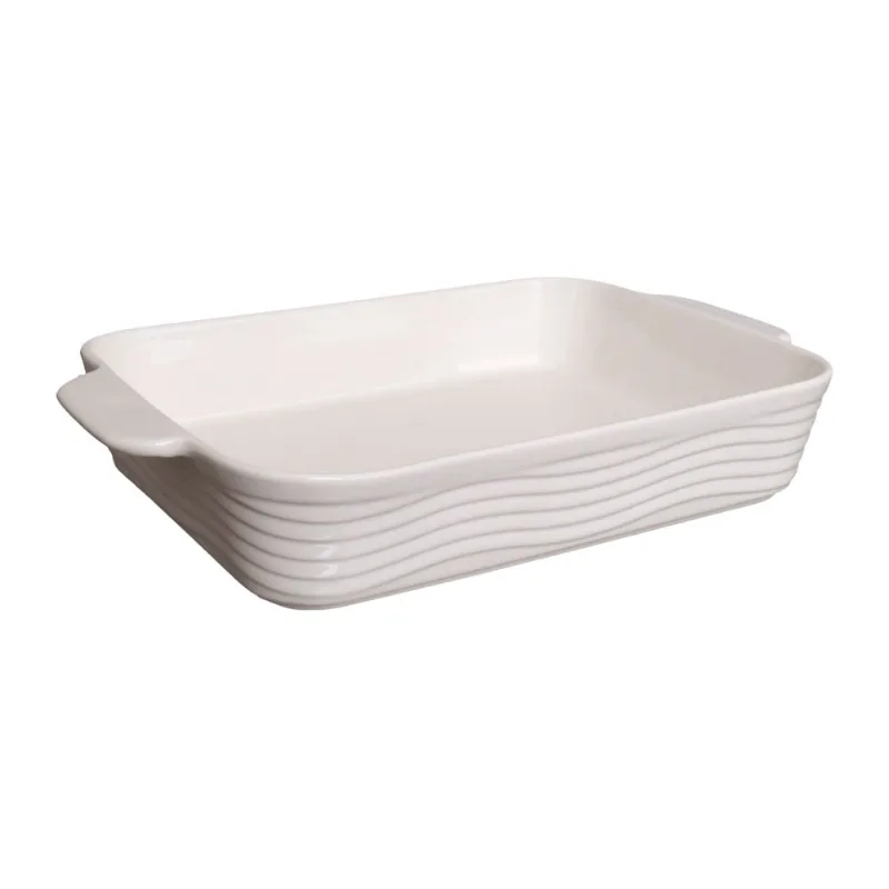 Travessa Retangular Sandy Hauskraft Cerâmica 30Cm