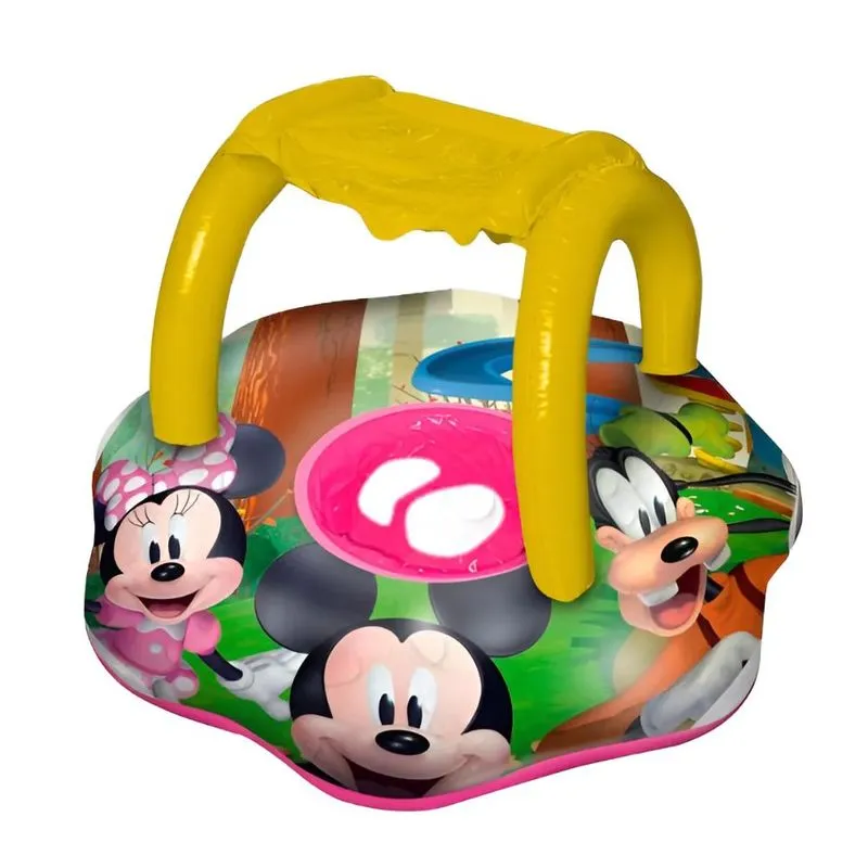 Boia Circular Com Fralda E Cobertura Mickey Disney Etitoys