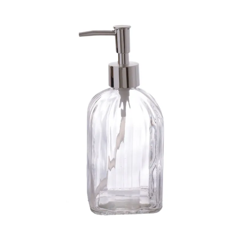 Porta Sabonete Líquido Scent Transparente 500ml - Hauskraft