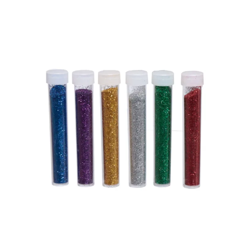 Glitter para Artesanato 5g - Conjunto de 6 Peças