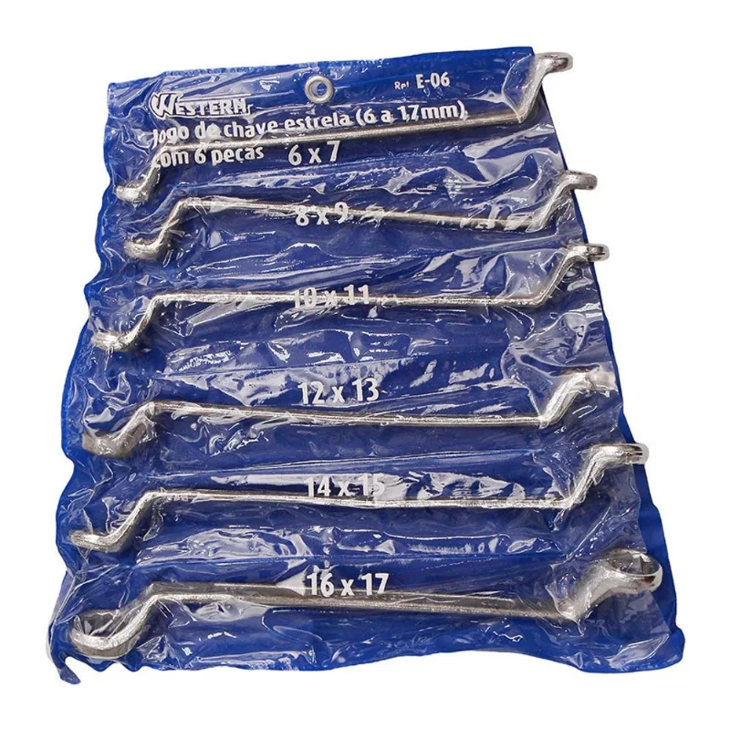 Chave Estrela 6A17Mm 6 Peças