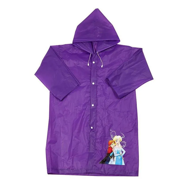 Capa De Chuva Infantil Disney Frozen De 6 A 10 Anos