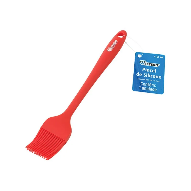Pincel De Silicone 20,7Cm Western Home