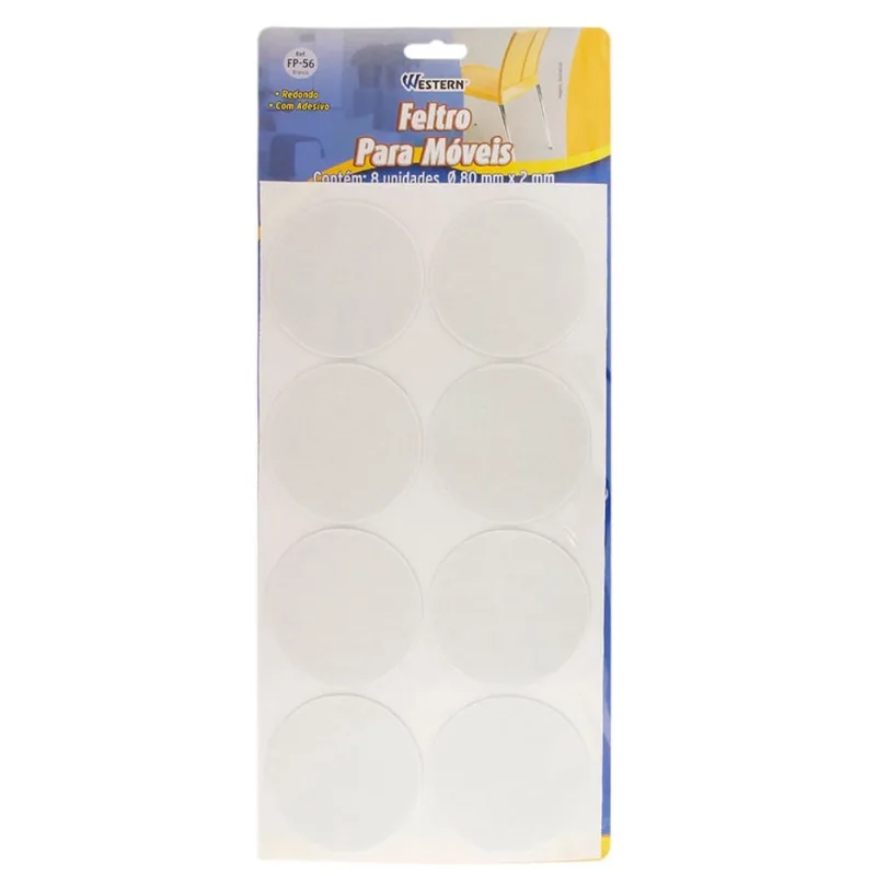 Feltro Moveis Branco Red 8 Peças West Western