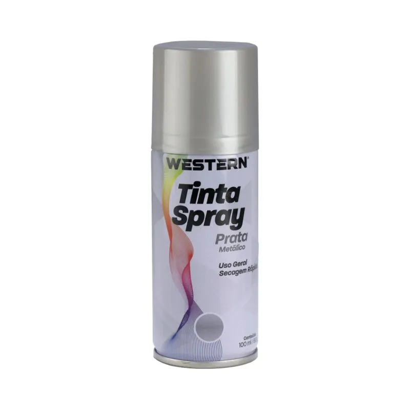 Tinta Spray Western Uso Geral Preta 100ml