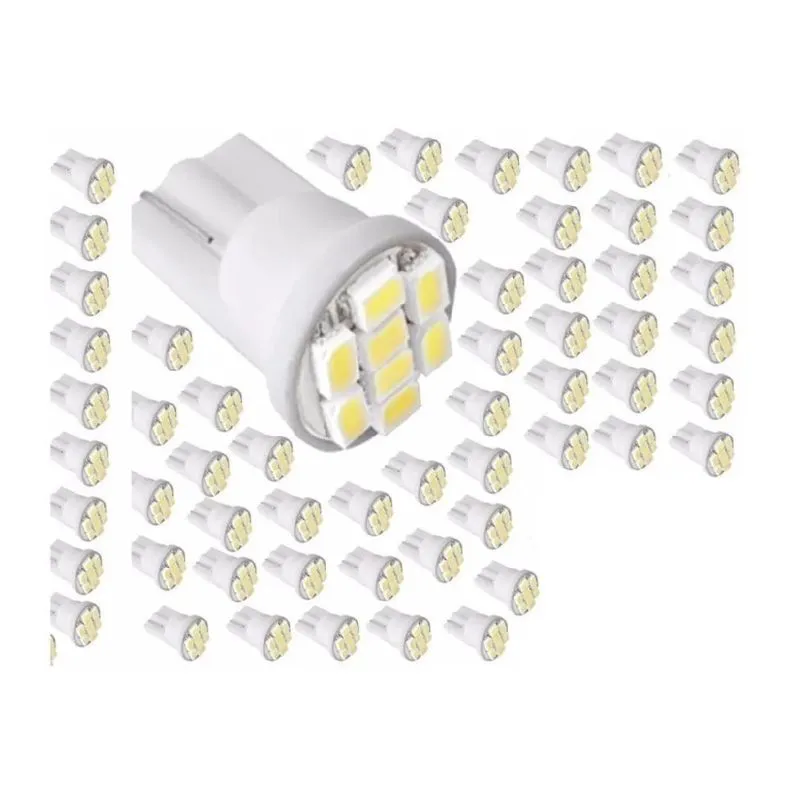200 Lâmpadas T10-8 Leds Compatível Com Painel, Teto, Placa