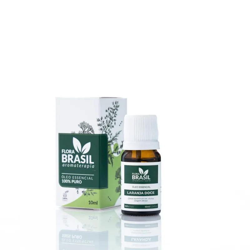 Óleo Essencial Laranja Doce 10ml Flora Brasil