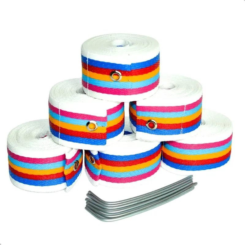 Kit Faixa de Marcação Para Quadra de Vôlei 8x16m Colorida