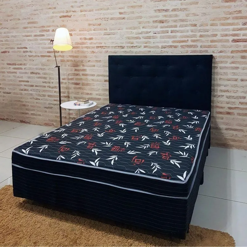 Cama Box Casal Conjugada Ortopédico Sleep Camas Confort
