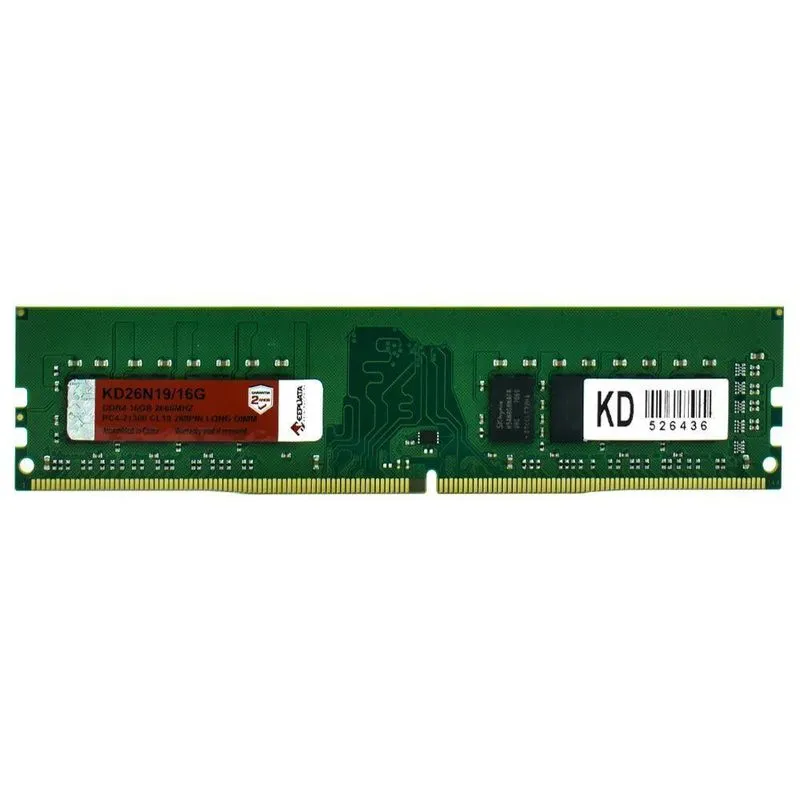 Memória RAM Keepdata DDR4 16GB 2666MHz com Performance KD26N19-16G