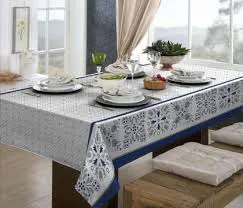 TOALHA DE MESA POLY 4 CADEIRAS QUADRADA