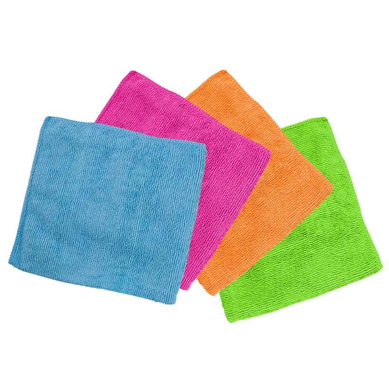 Jogo de Panos Multiuso 4 Peças Coloridos Florinda 30x30cm UB0184