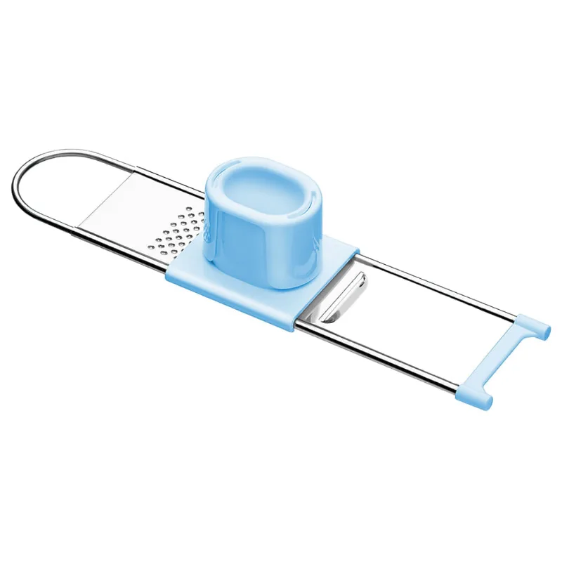 Ralador e Esmagador de Alho em Aço Inox Útil Bazar 23cm UB3185