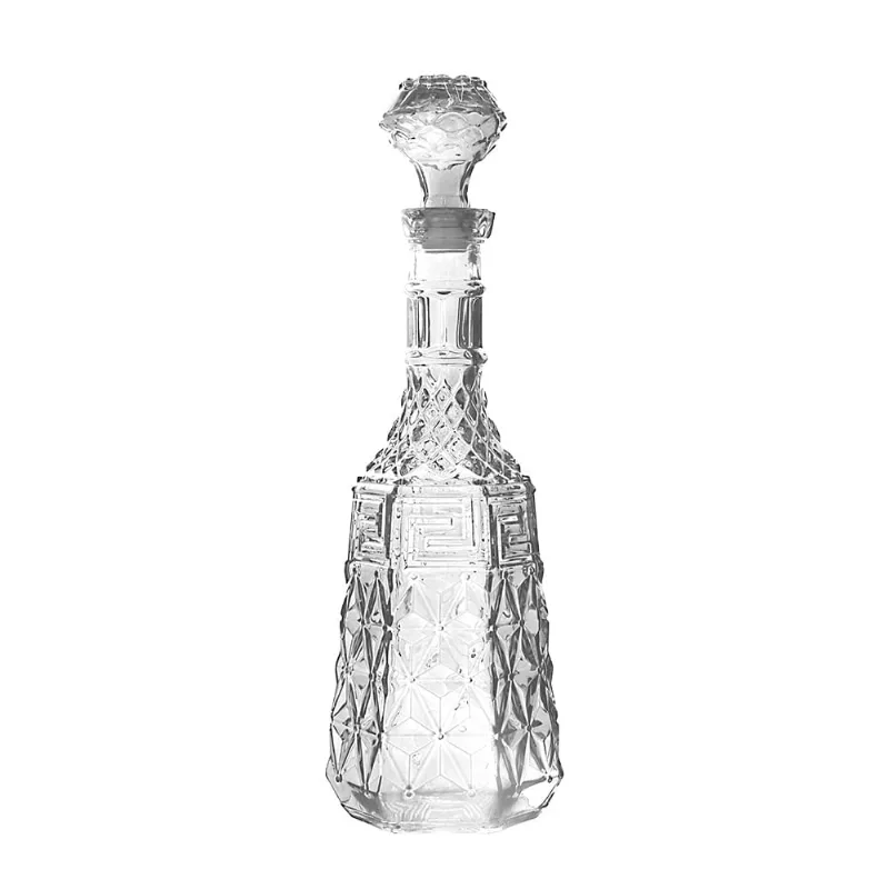 Licoreira de Vidro Cristal Útil Bazar 30cm UB5991