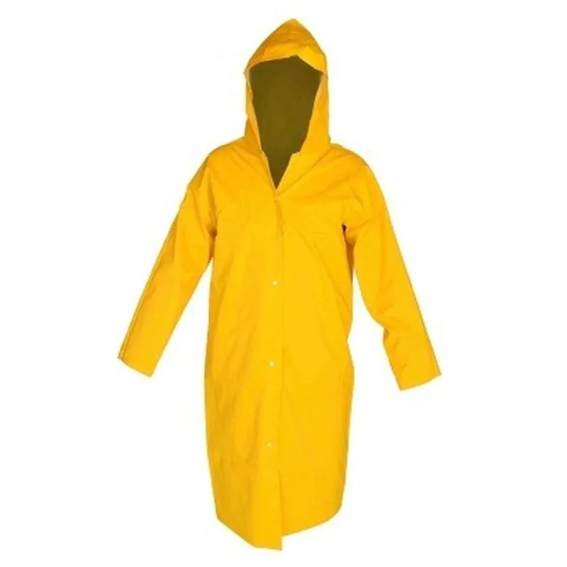 2x Capa De Chuva Pvc Forrado Amarela Gg - Plastcor 700.30348