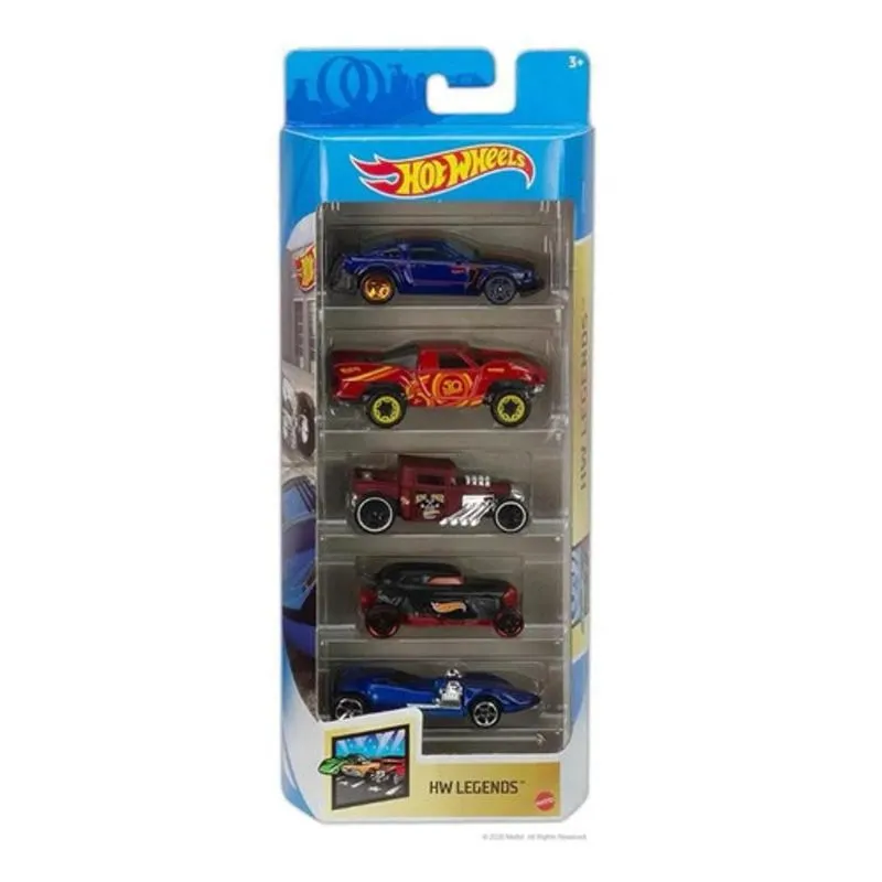 Hot Wheels Pacote Com 05 Carrinhos Legends Gtn38