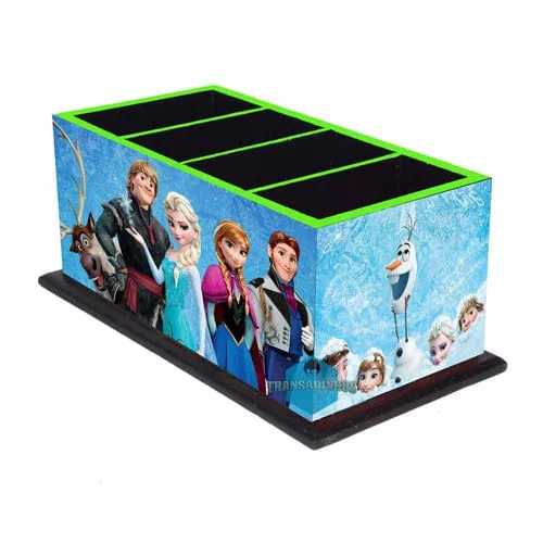 Porta Controle Remoto Decoração Frozen