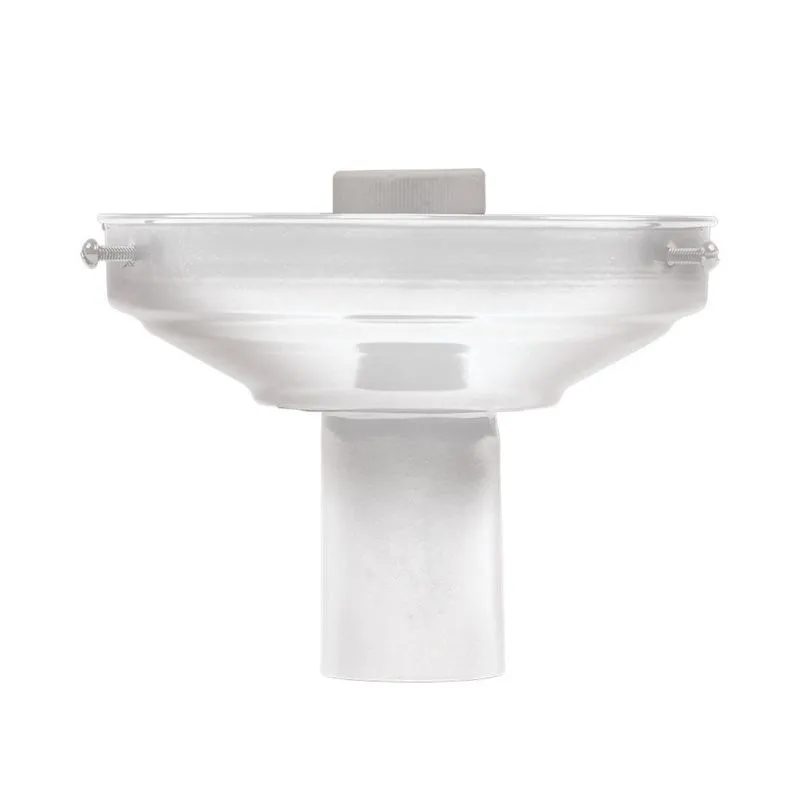 Canopla De Aço Boca 15 151500-04 Blumenau Branco Brilhante