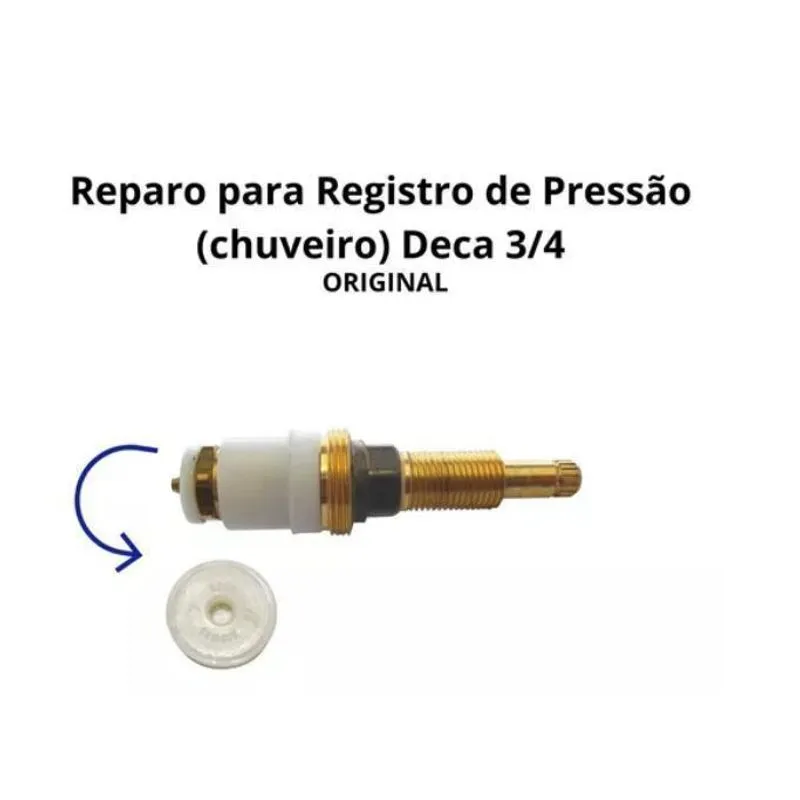 Reparo Registro De Pressão (chuveiro) Deca 3/4