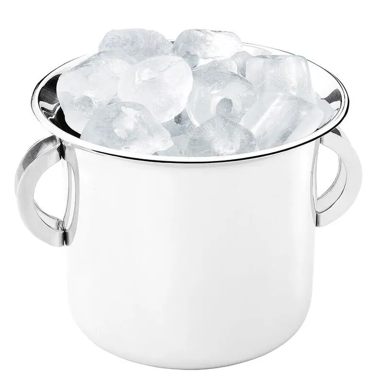 Balde Inox Para Garrafa 3,5 Litros Com Alças