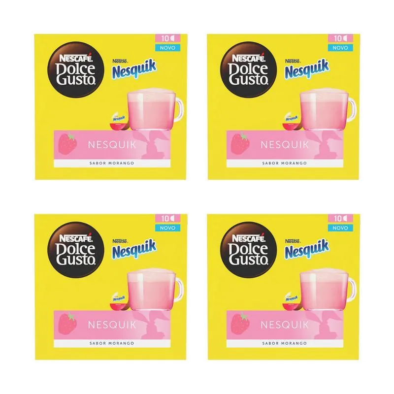 Kit 40 Cápsulas Nesquik Dolce Gusto