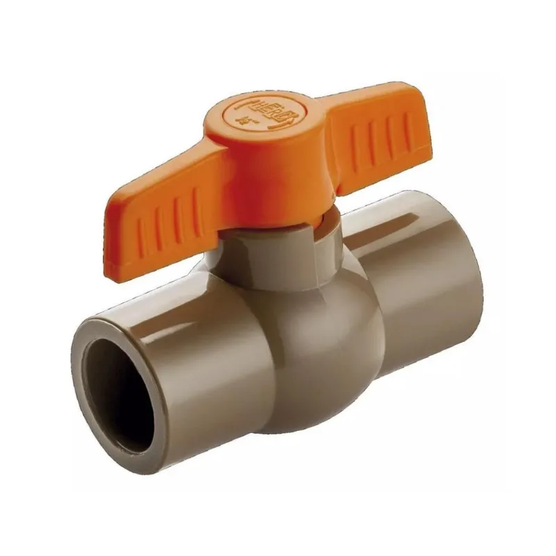 Registro De Esfera Soldável Pvc 50Mm Herc Dn 40 3202