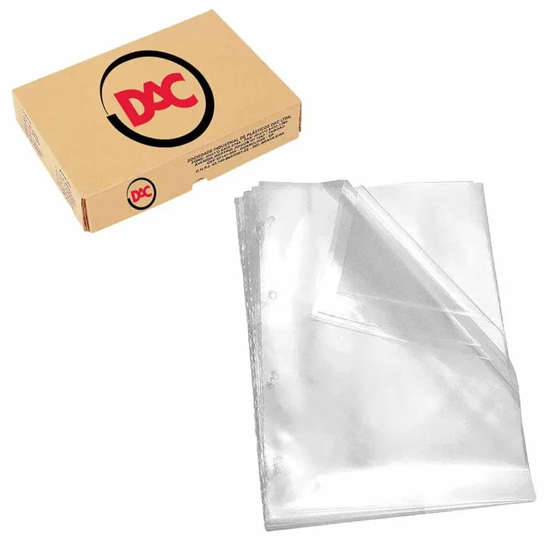 Envelope Pasta Catálogo A4 Extra Médio 4 Furos 178 Dac - 500UN