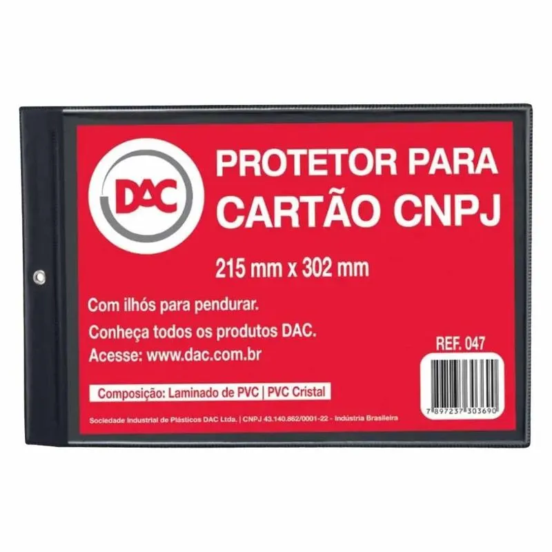 Porta CNPJ Vertical 047 Dac - UN