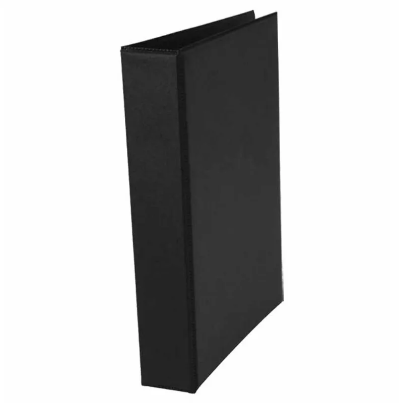 Fichário Universitário 4 Argolas Preto PVC Cristal 7067PR Dac - UN
