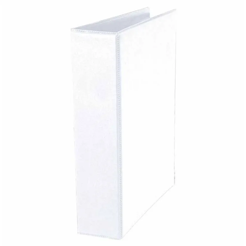 Fichário Universitário 4 Argolas Branco PVC Cristal 7067BR Dac - UN