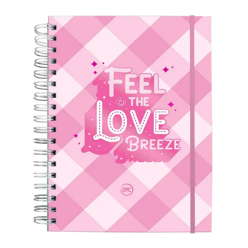 Caderno Colegial Smart Breeze 80 Folhas 3646 - Dac