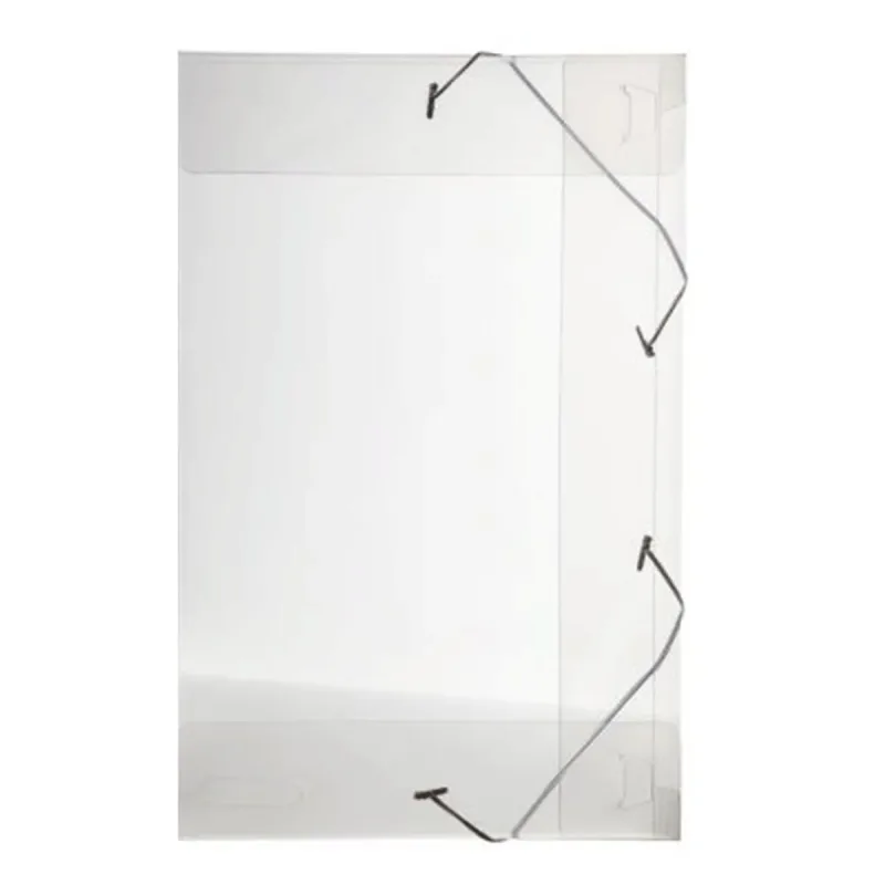 Pasta Dac Transparente 2 Cm com 10 Unidades