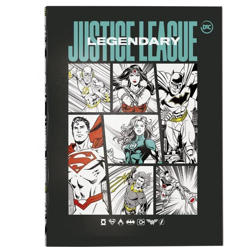 Pasta Catalogo Liga Da Justica Cart.of.10env.