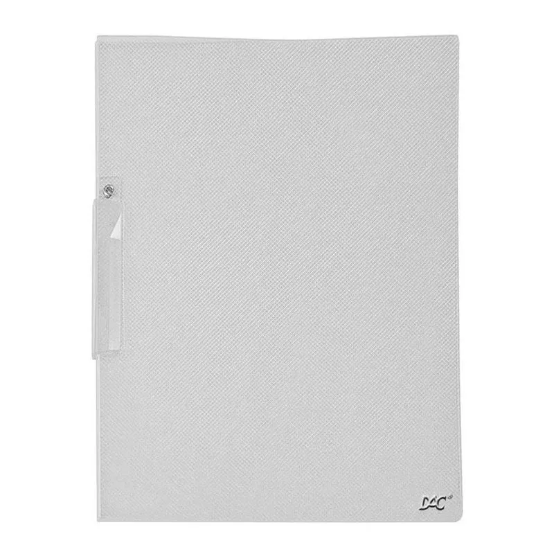 Pasta 1/2 Canaleta A4 Transparente Line Pp Dac