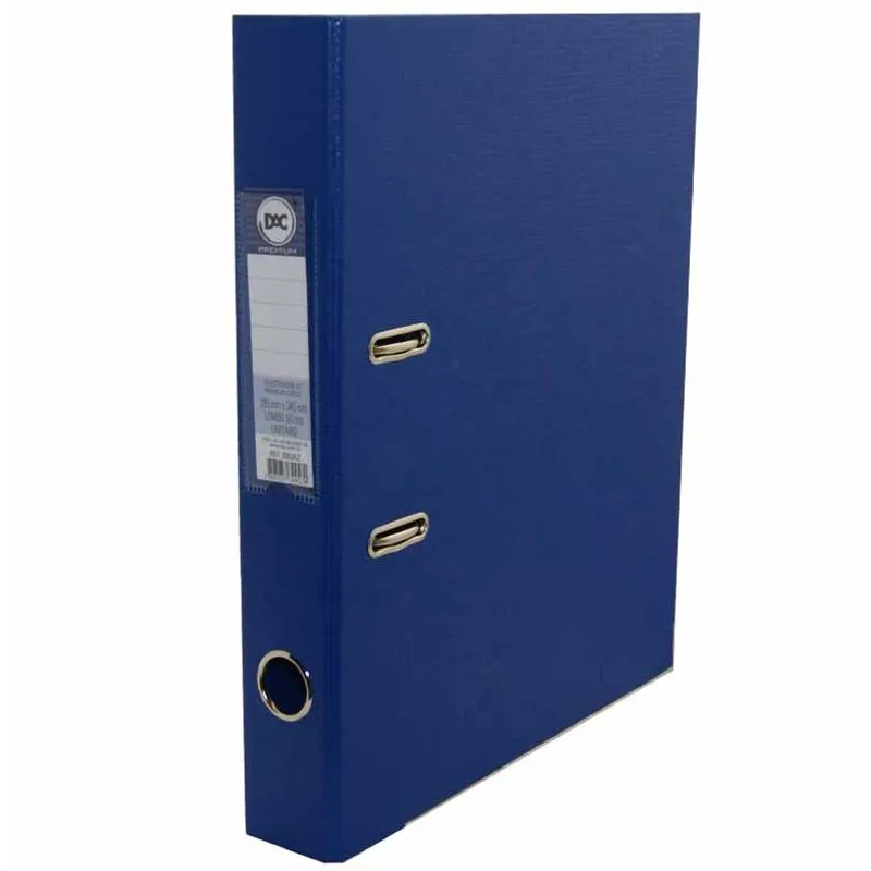 Registrador A/Z Oficio Lombo Estreito Premium Azul 2002 Dac - UN