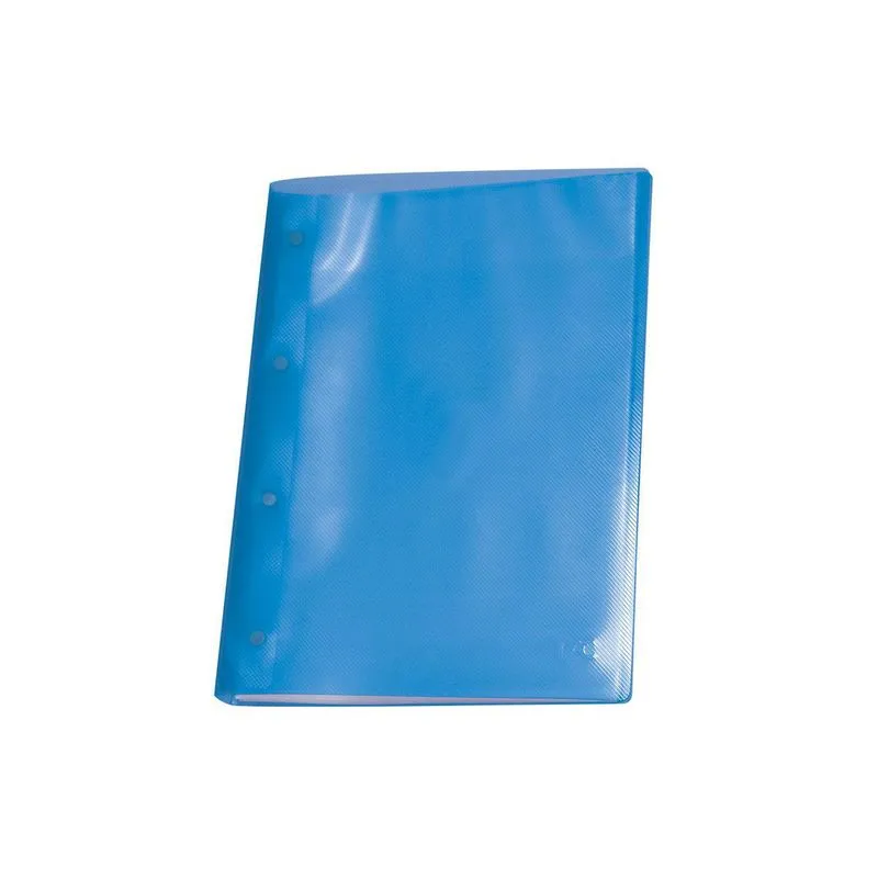Pasta Catálogo A4 Line Azul, Com 10 Envelopes Médios