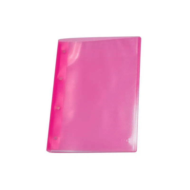 Pasta Catálogo A4 Line Rosa, Com 10 Envelopes Médios